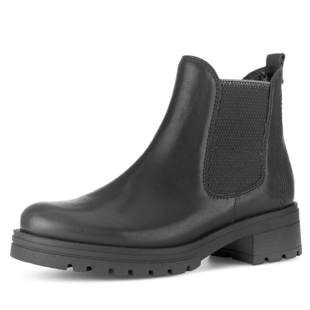 Gabor 52.781 Sallis Chelsea Boots-BLACK