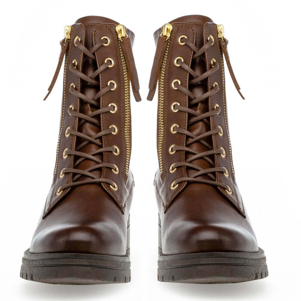 Gabor 52.785 Serve Biker Boot-COGNAC