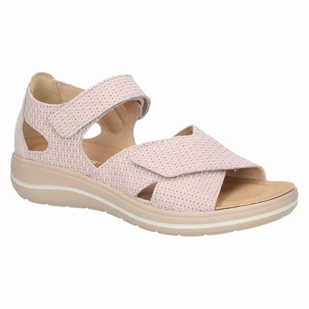 Hartjes 132.2101 Pop Velcro Leather Sandal-ROSE