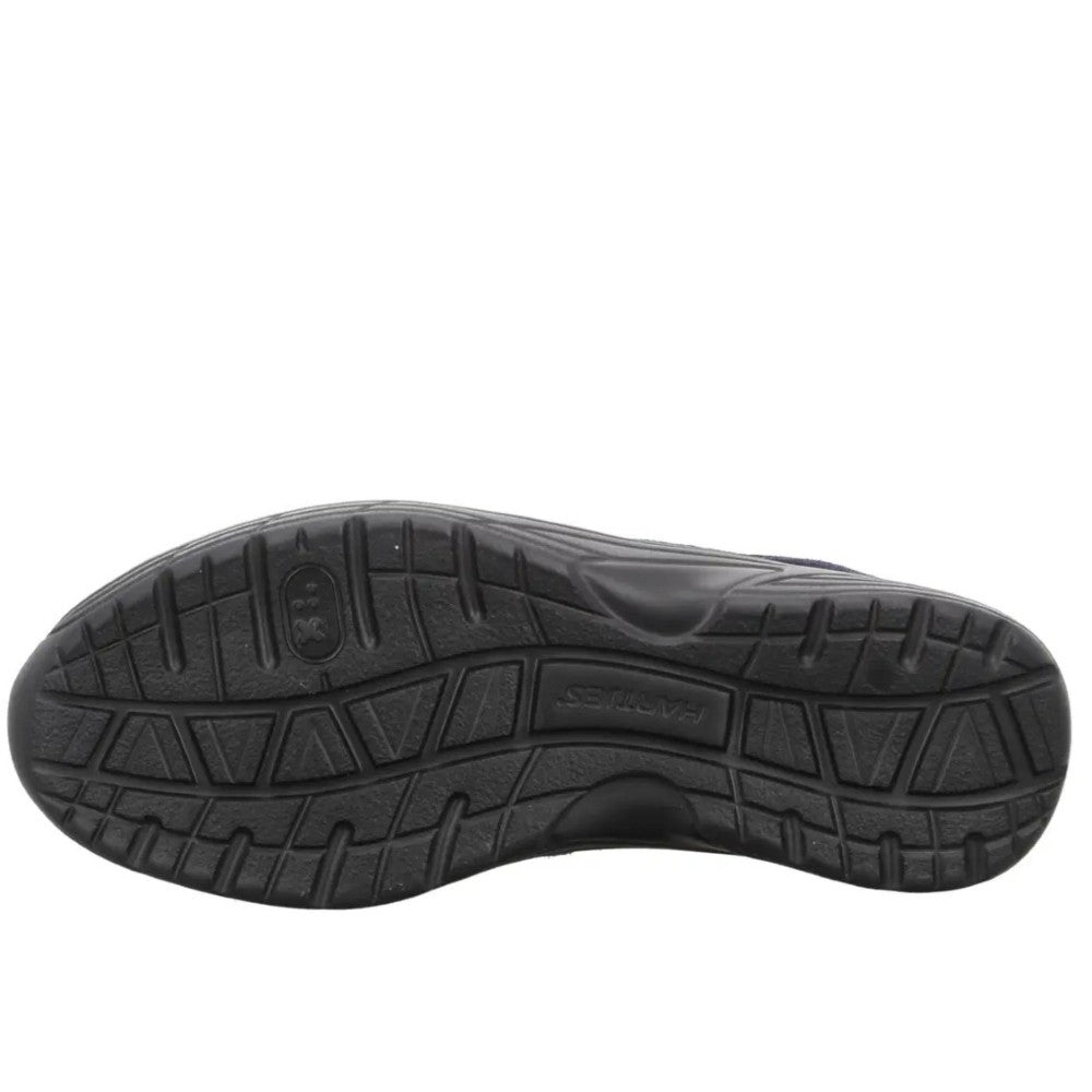 Hartjes Katy 162.2602 Navy Suede Extra Wide K-Fit Lace-Up