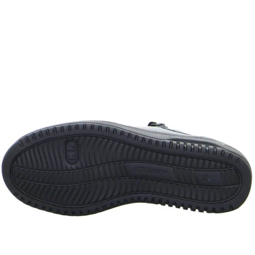 Hartjes Sole 162.1709 H-Fit Leather Lace-up Wide H-Fit Black