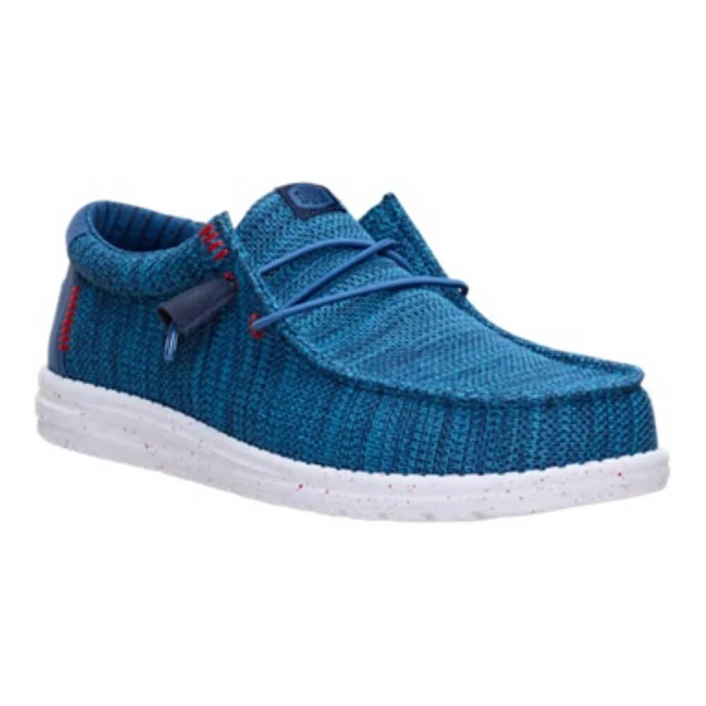 HeyDude Wally Stretch Sox 41898 Ensign Blue Multi