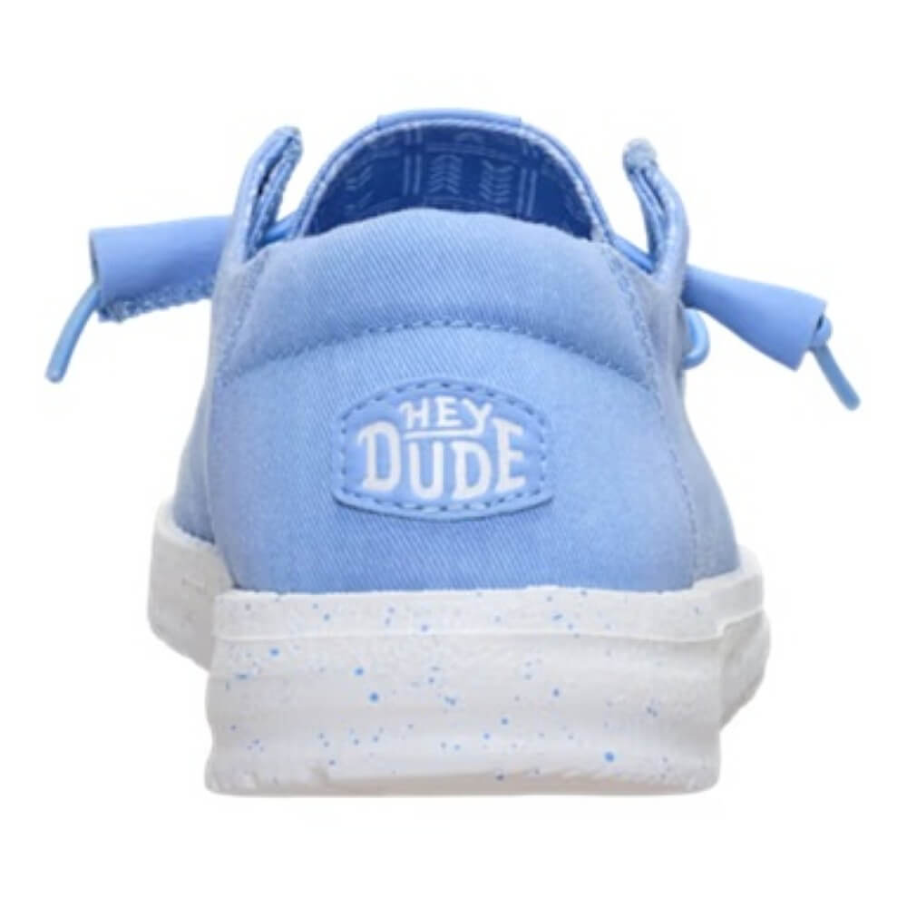 HeyDude Wendy Stretch Canvas 40902 Hydrangea Blue