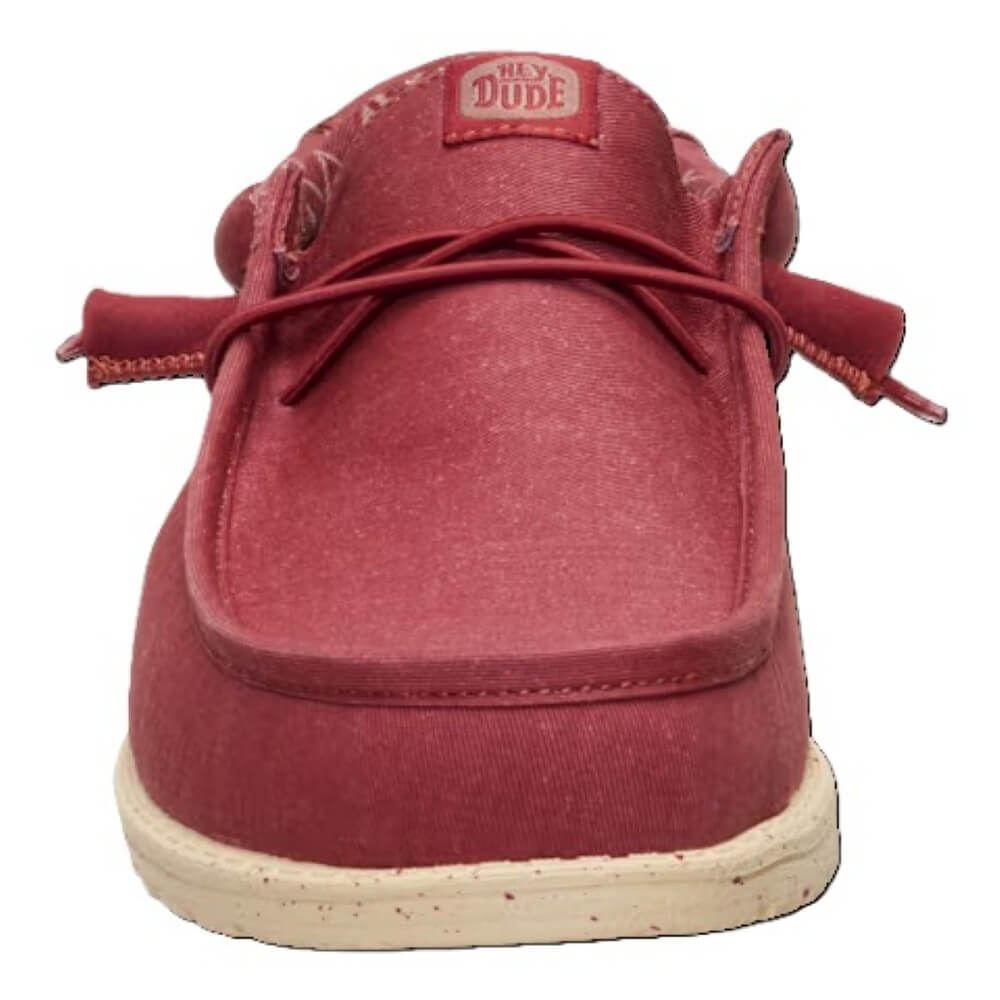 Heydude Wally Stretch Canvas Burnt Red / Boulder Tan
