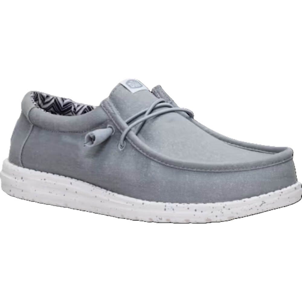 Heydude Wally Stretch Canvas Light Grey