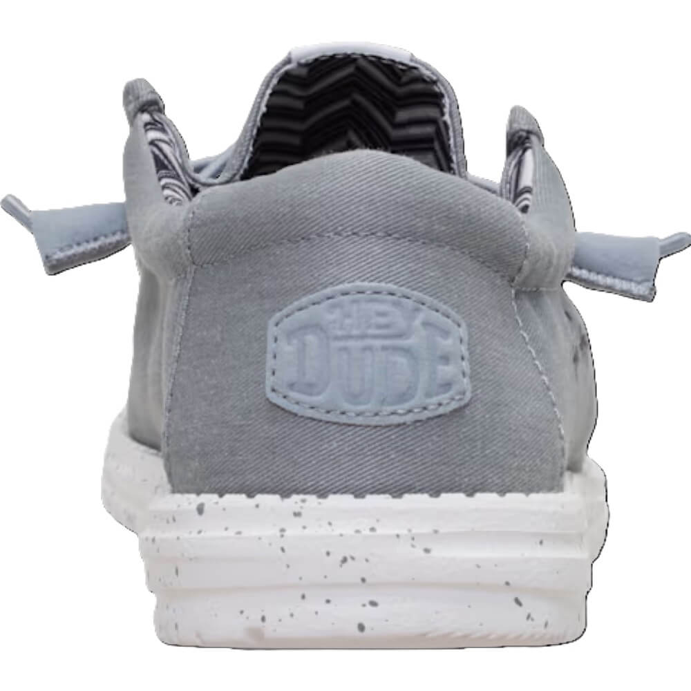 Heydude Wally Stretch Canvas Light Grey