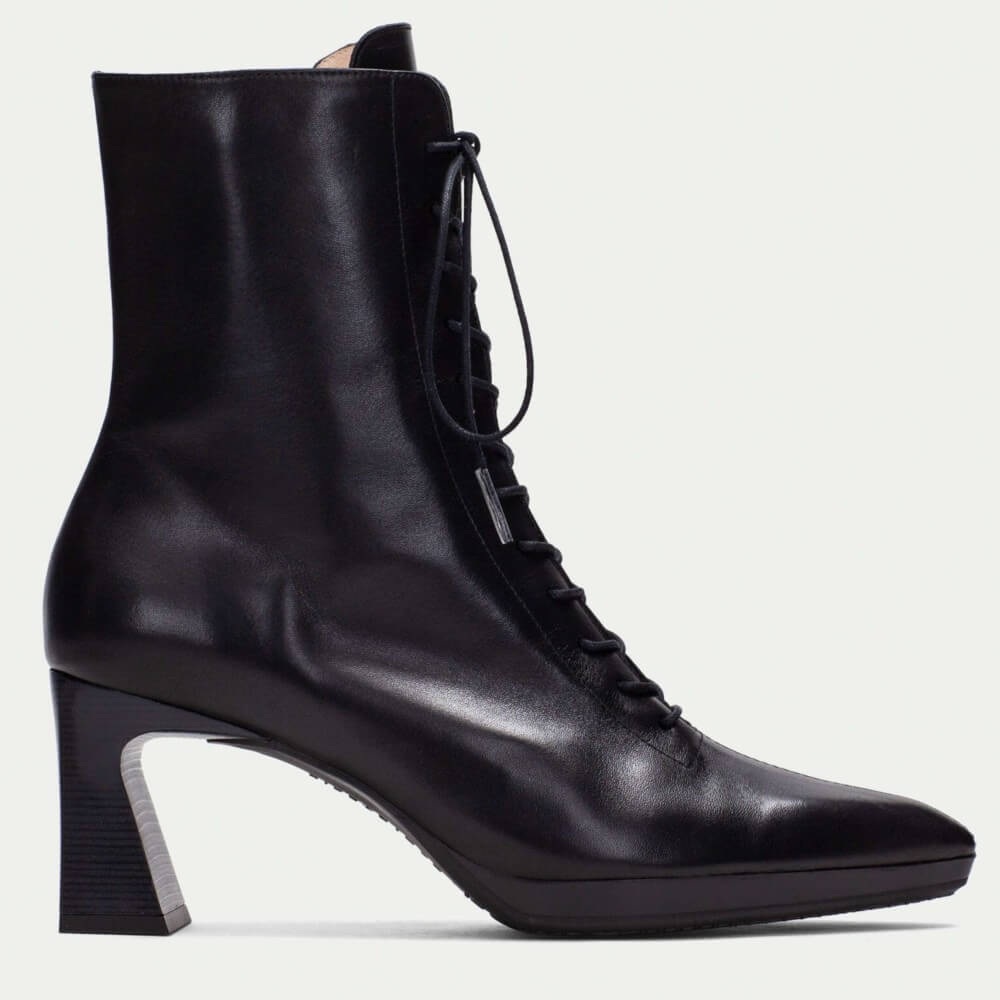 Hispanitas Atlanta Mid Calf Lace-up HI254379-BLACK