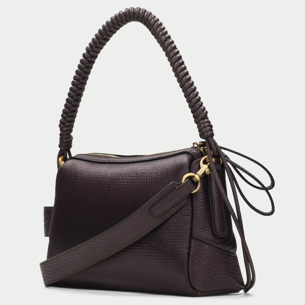 Hispanitas BI264947 Shoulder Bag Espresso Brown