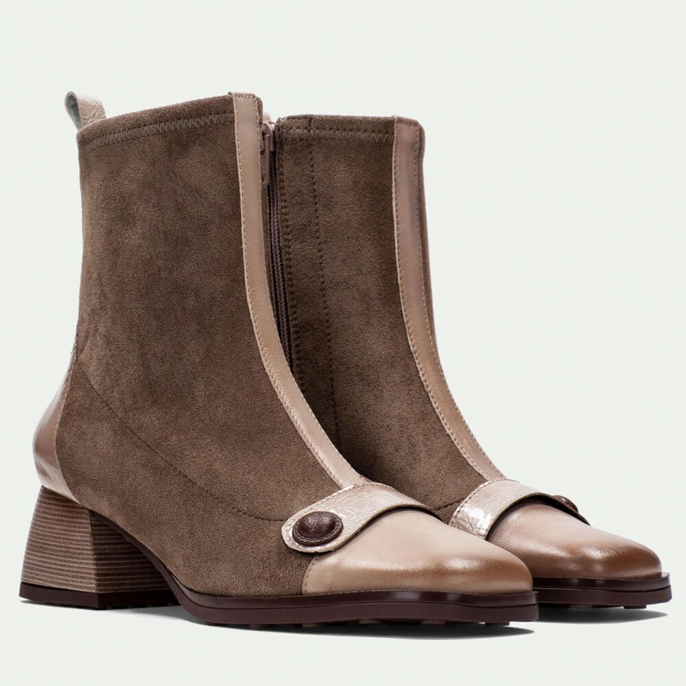 Hispanitas Marsell HI254219-TAUPE ankle boots
