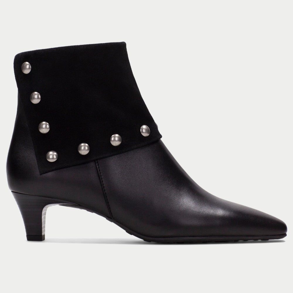Hispanitas Viena HI265062 Black Leather and Suede Ankle Boot