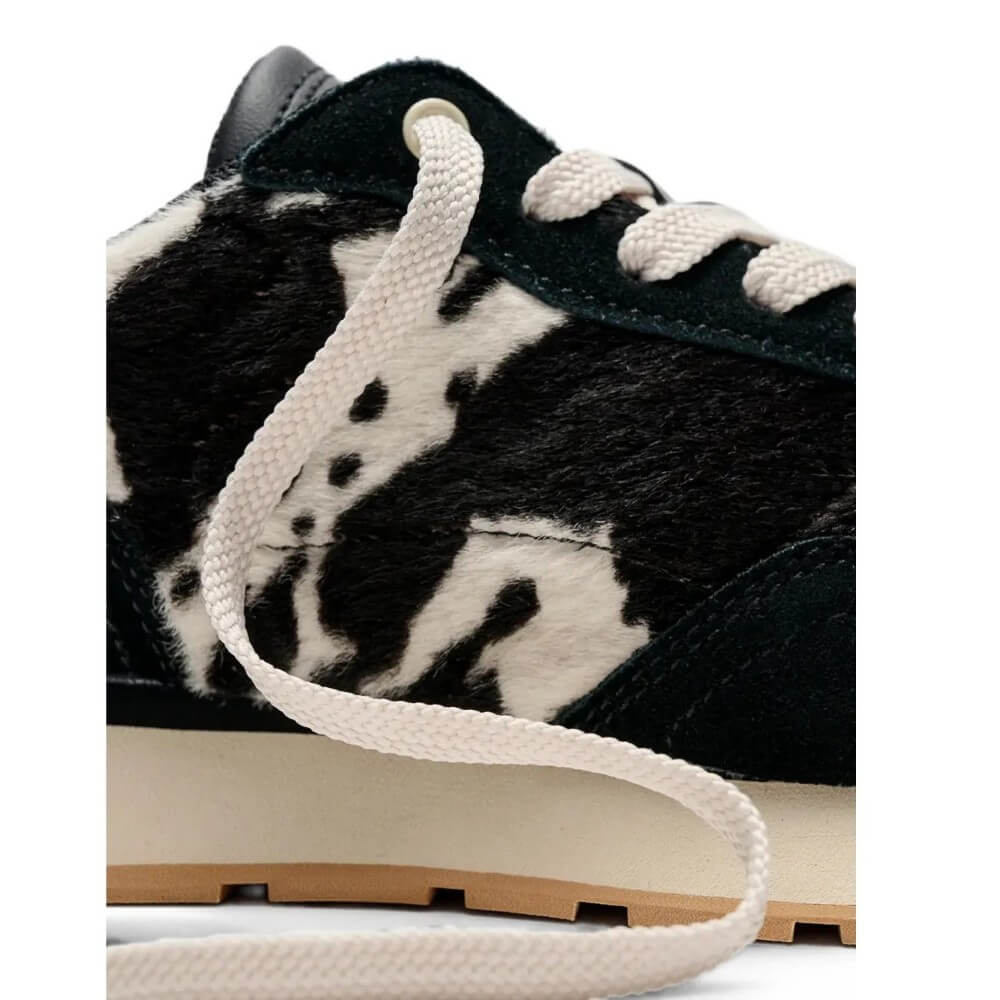 Hoff City Print Trainers Black and White Cow Print Hoff 22602426