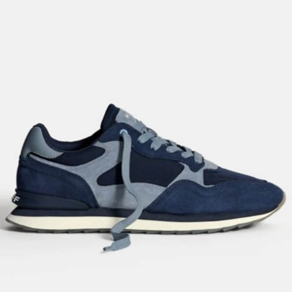 Navy and gray sneaker on a white background Hoff City Stuttgart Gents Sneakers Navy