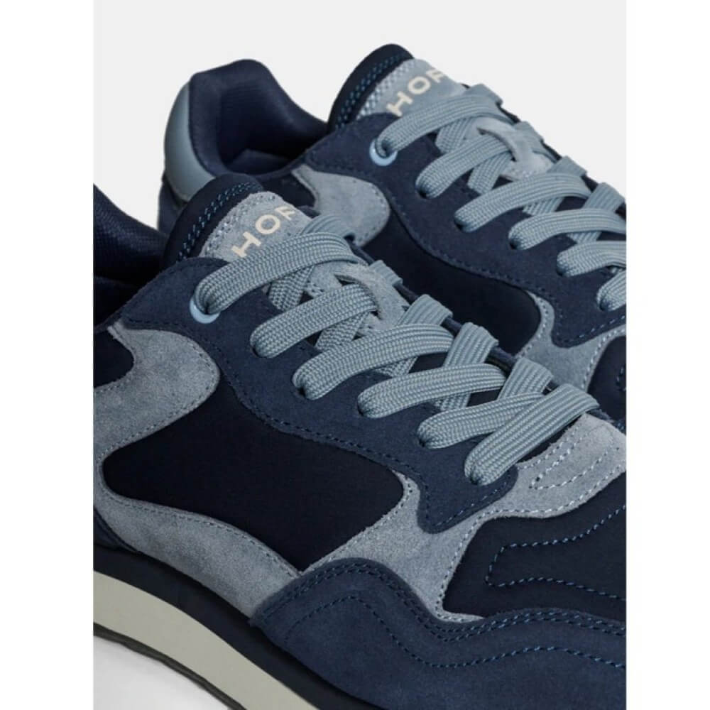 Navy and gray sneaker on a white background Hoff City Stuttgart Gents Sneakers Navy