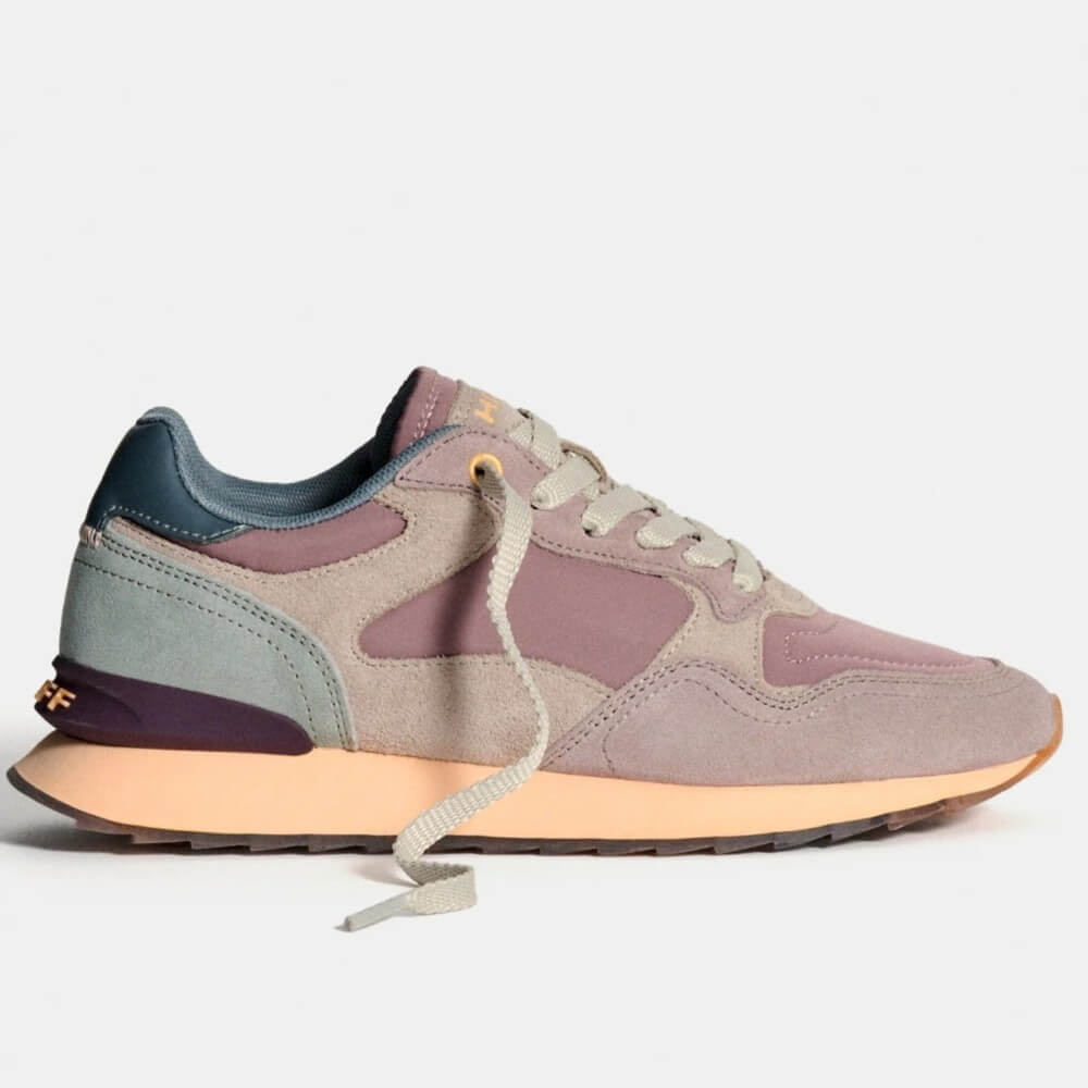 Multicolored sneaker with a gradient design on a white background Hoff City Prague