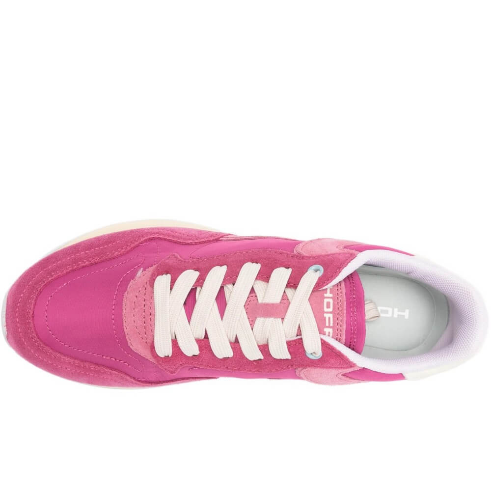 Pink Suede Sneakers Hoff Brand