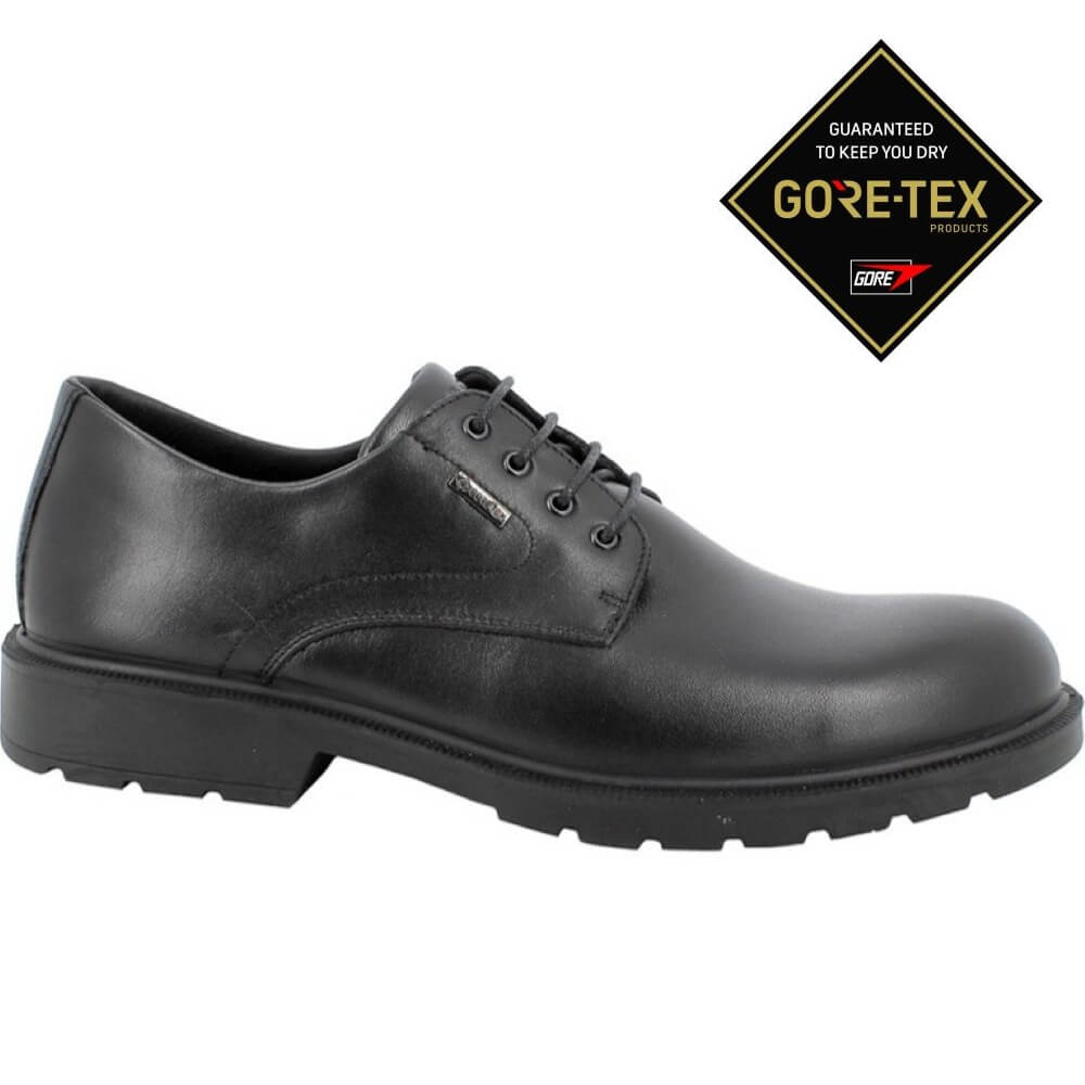 Igi & Co. Leather Gore-Tex Shoe 46025 Black