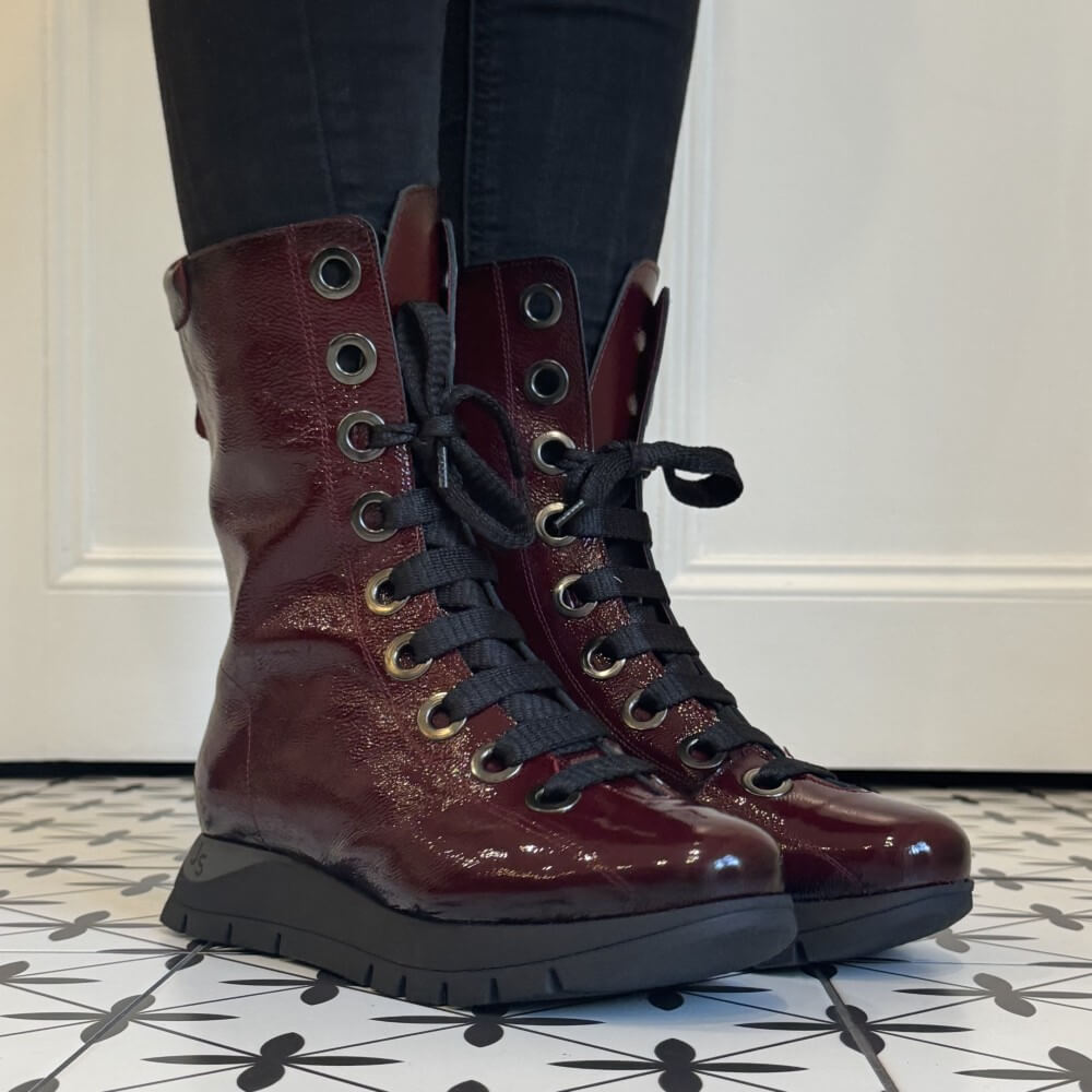Jose Saenz Laced Boot 2272 Rioja Red