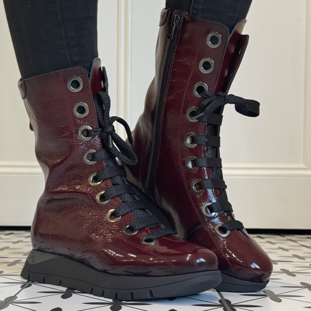 Jose Saenz Laced Boot 2272 Rioja Red