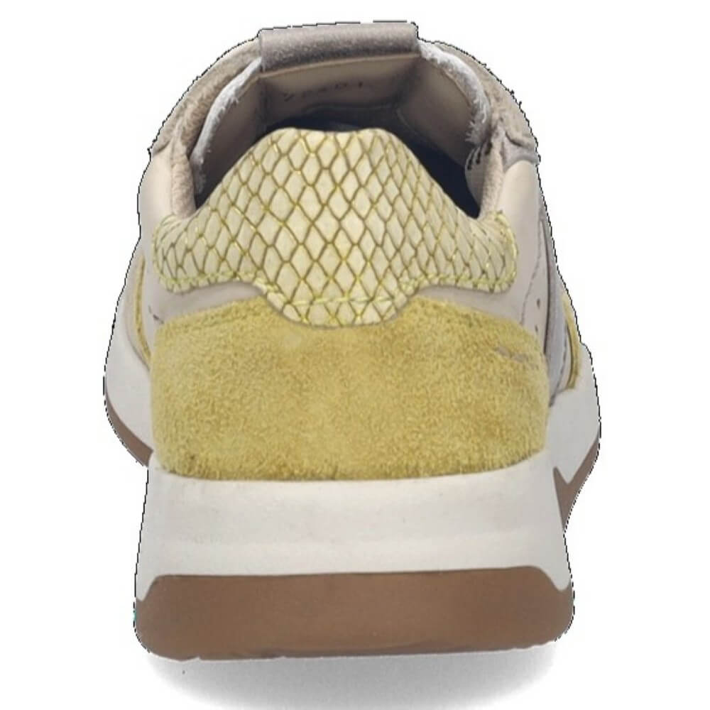 Josef Seibel Arleen 01 Leather Laced Shoe Cashmere Yellow