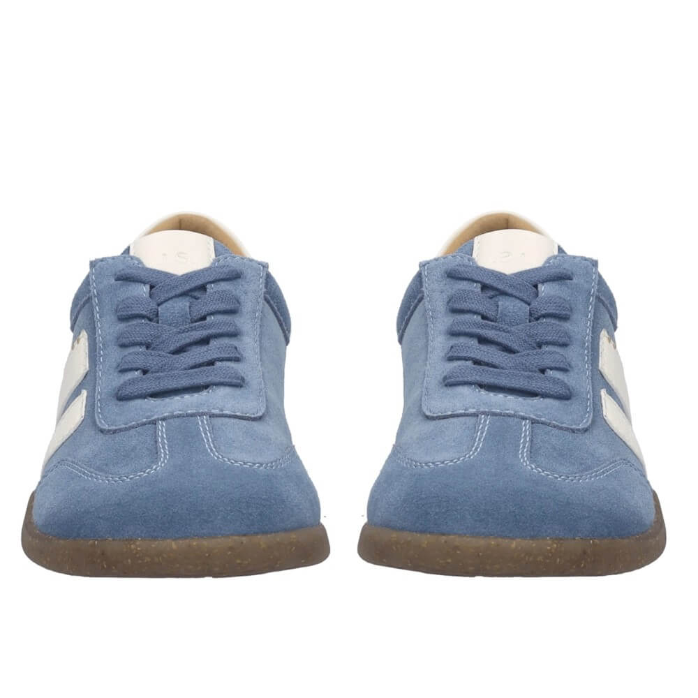 Josef Seibel Barefoot Blue sneakers with white accents