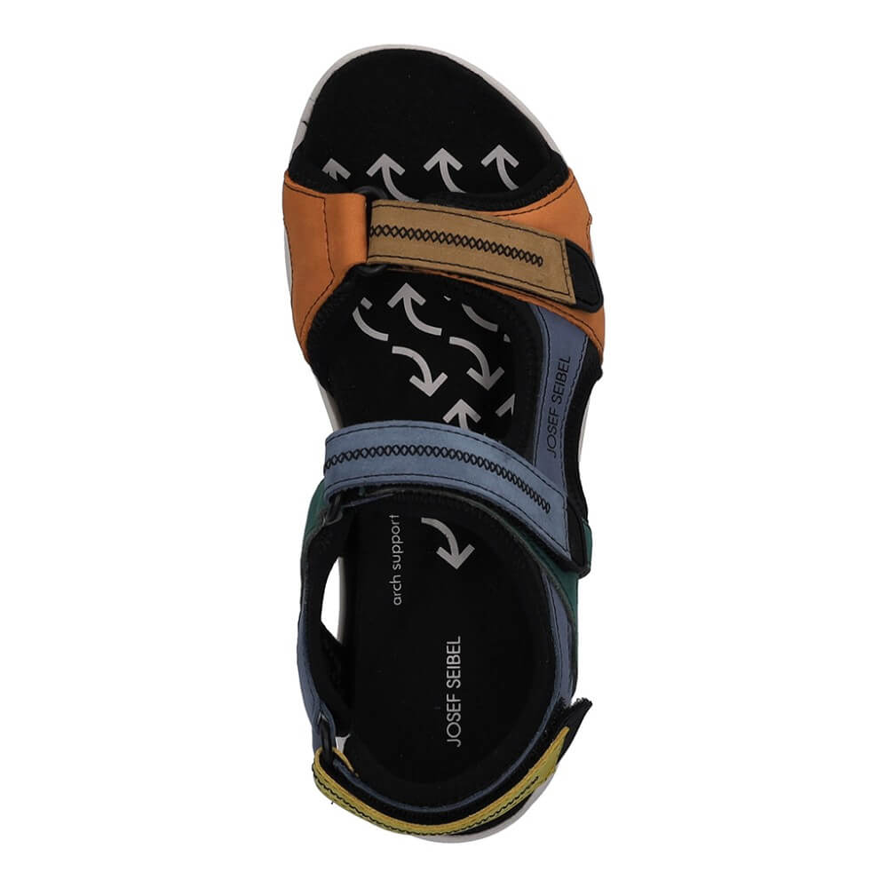 Josef Seibel Multi-coloured walking sandal 