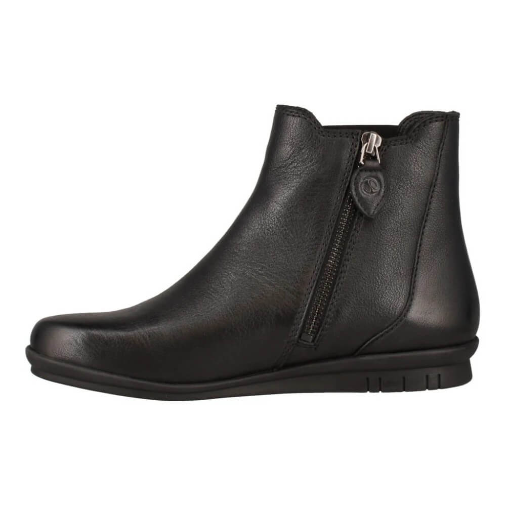 Josef Seibel Violet Black Leather Chelsea Boot H-Fit