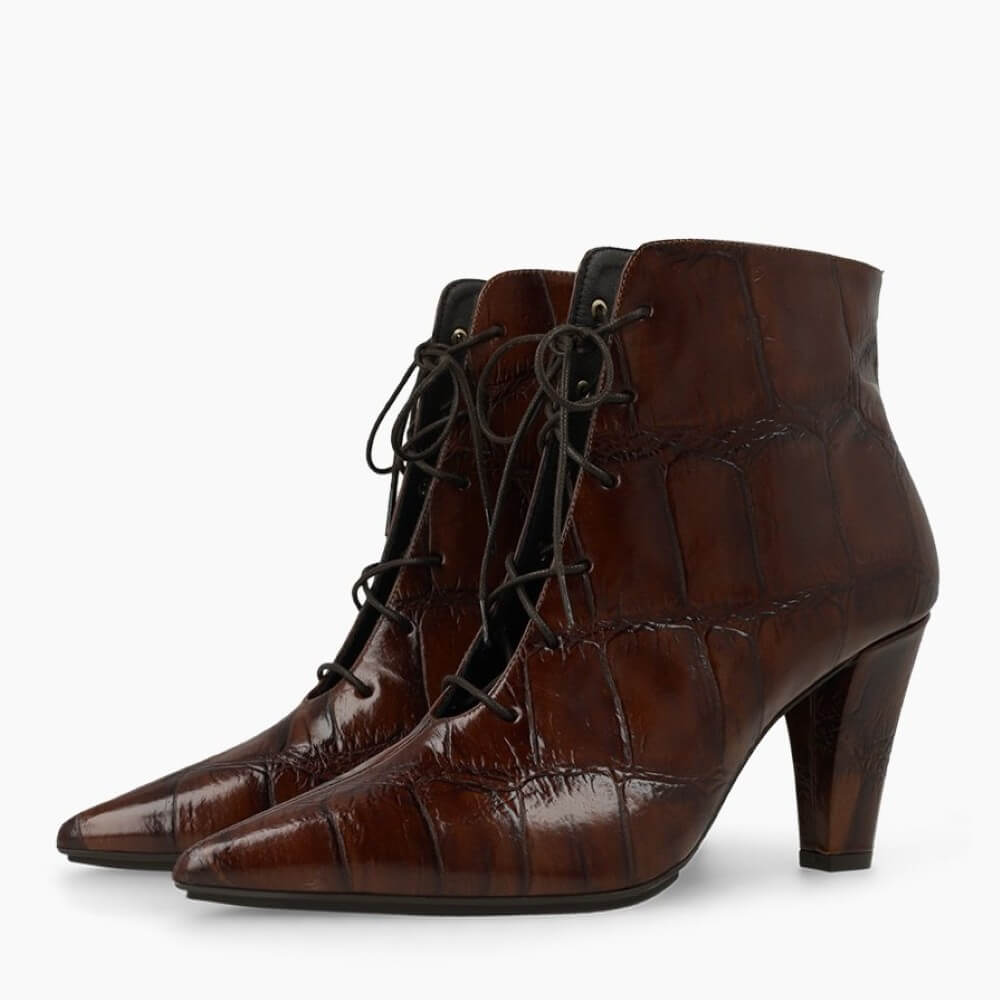 Lodi Risole Ankle Boots Tan Leather