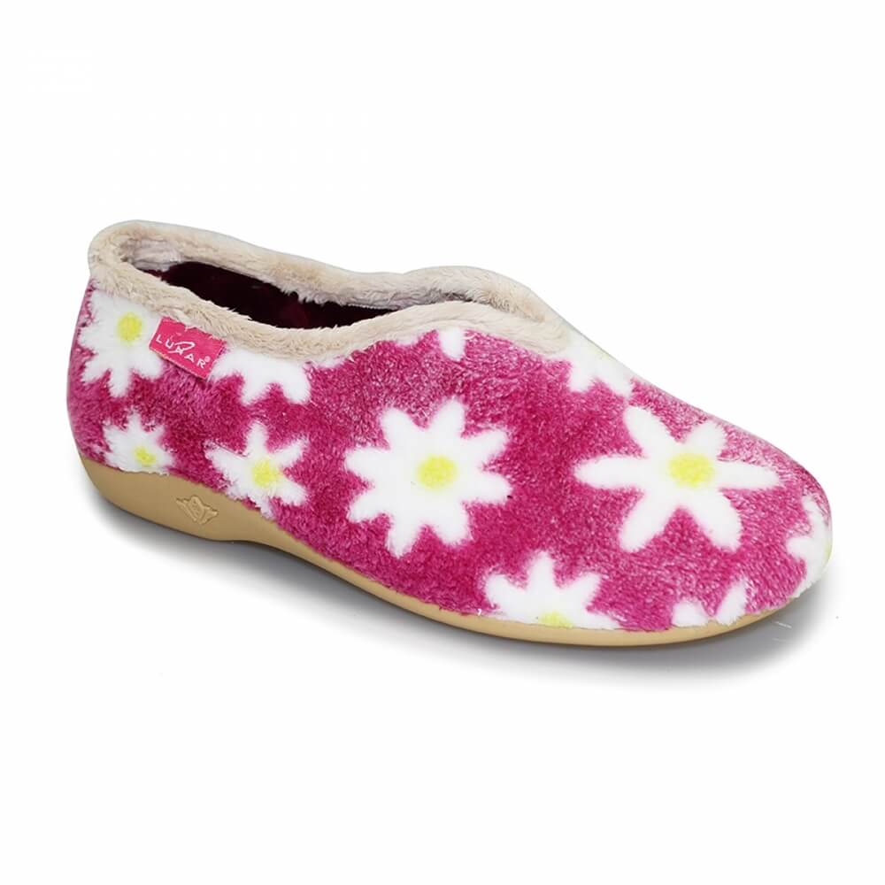 Lunar Daisy Flowers Slippers KLA021 Pink