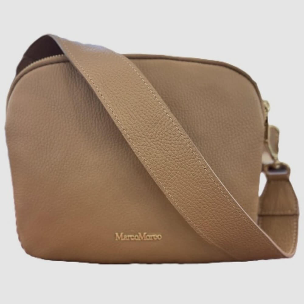 Marco Moreo Leather Bag 1768-TAN