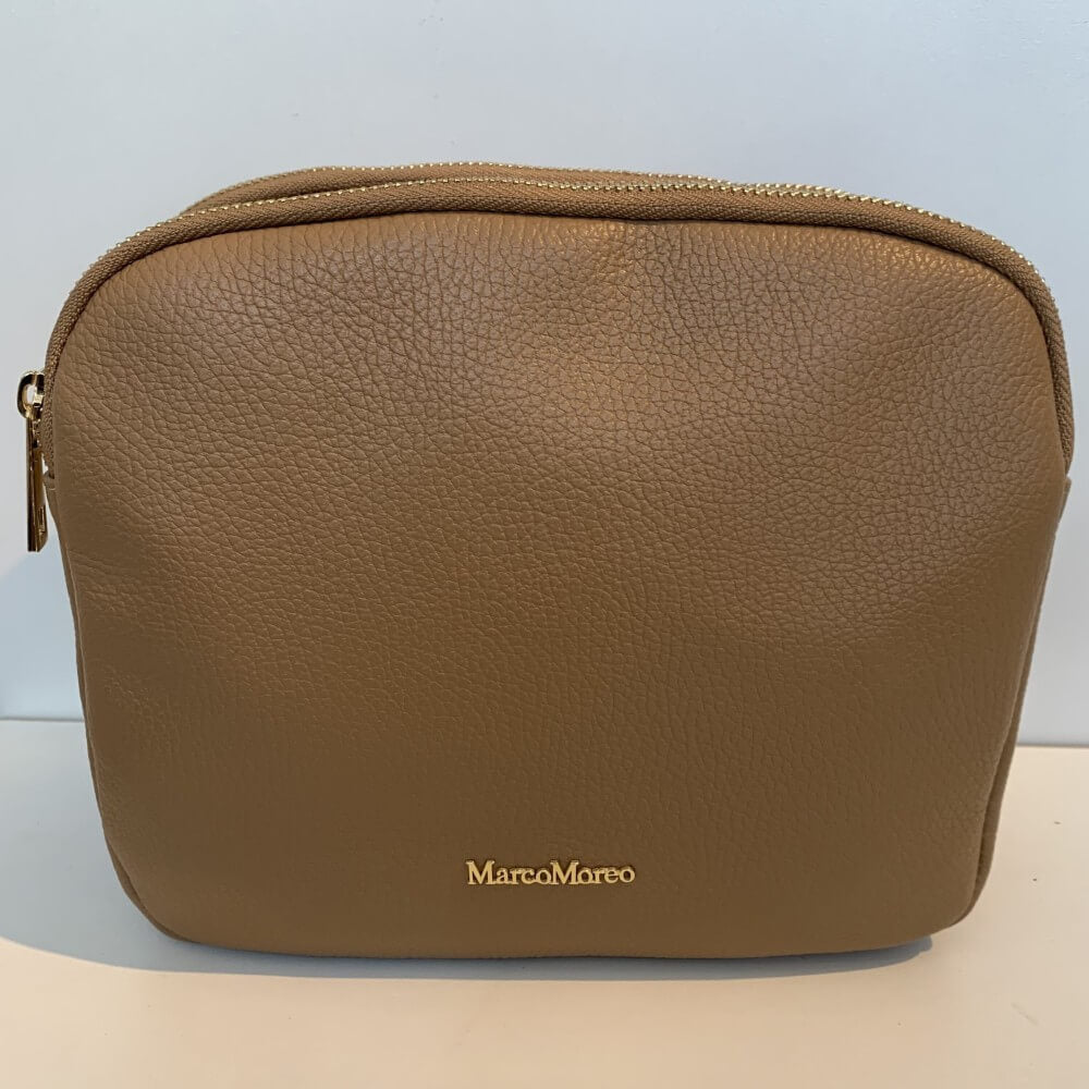Marco Moreo Leather Bag 1768-TAN