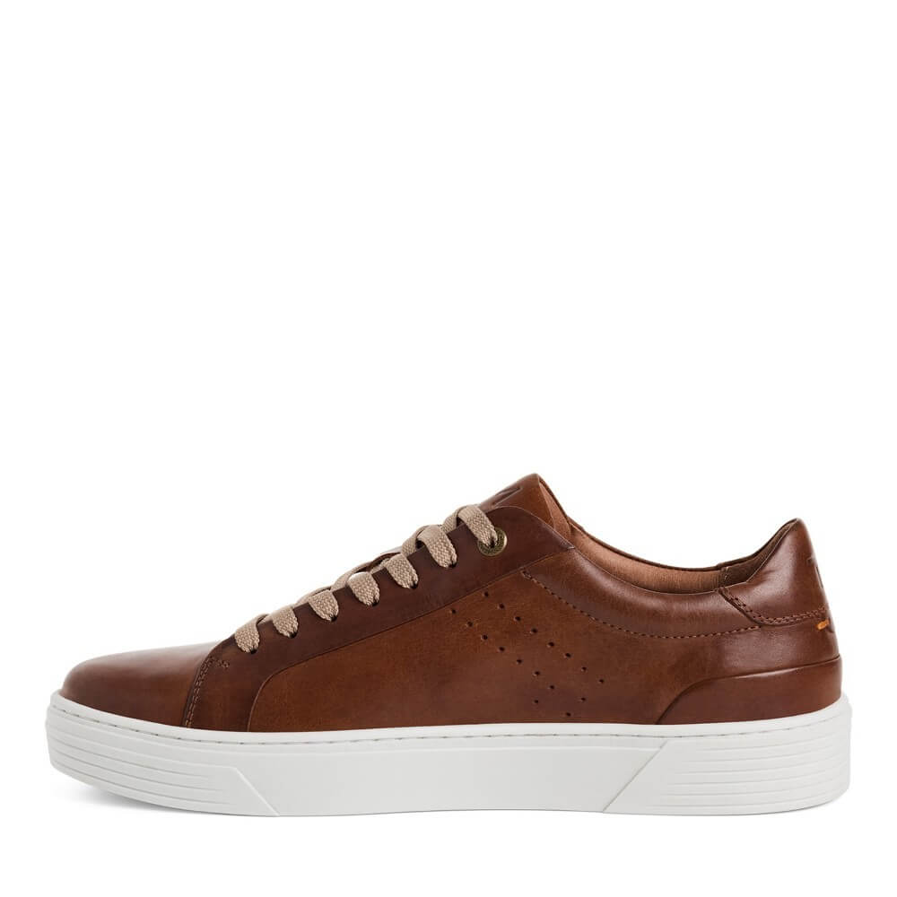 Marco Tozzi 2-13657 Leather Lace-up Cognac