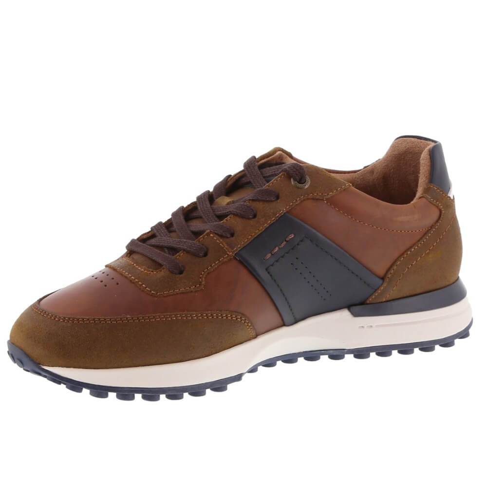 Marco Tozzi 2-13661 Leather Trainer Cognac