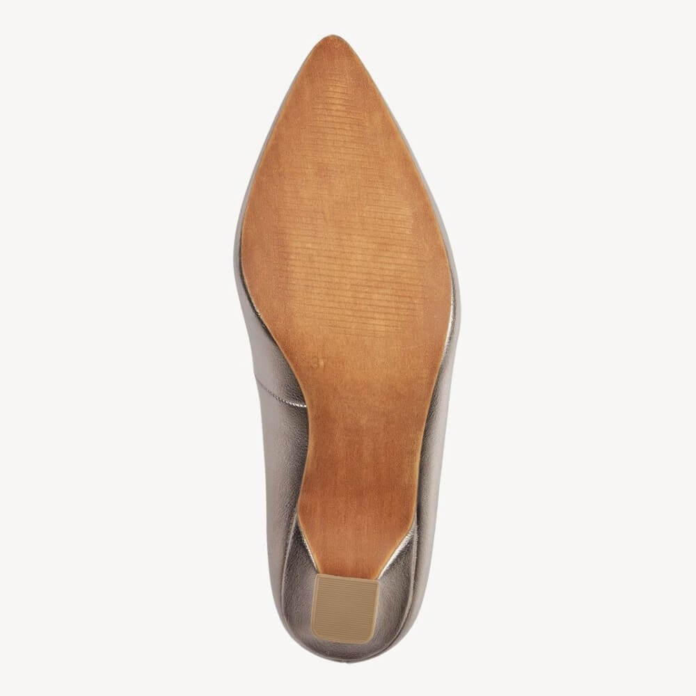 Marco Tozzi 2-22420 Court Shoe Metallic Gold