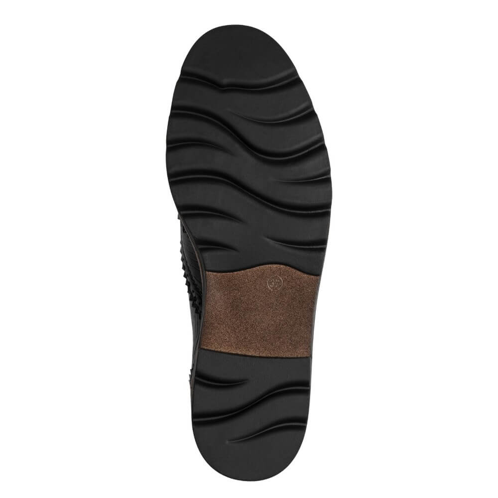 Marco Tozzi 2-23700 Vegan Laced Brogues Black