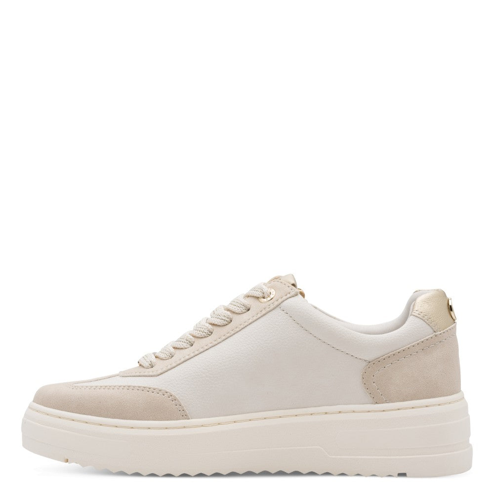 Marco Tozzi 2-23766 Sneaker Cream Leopard