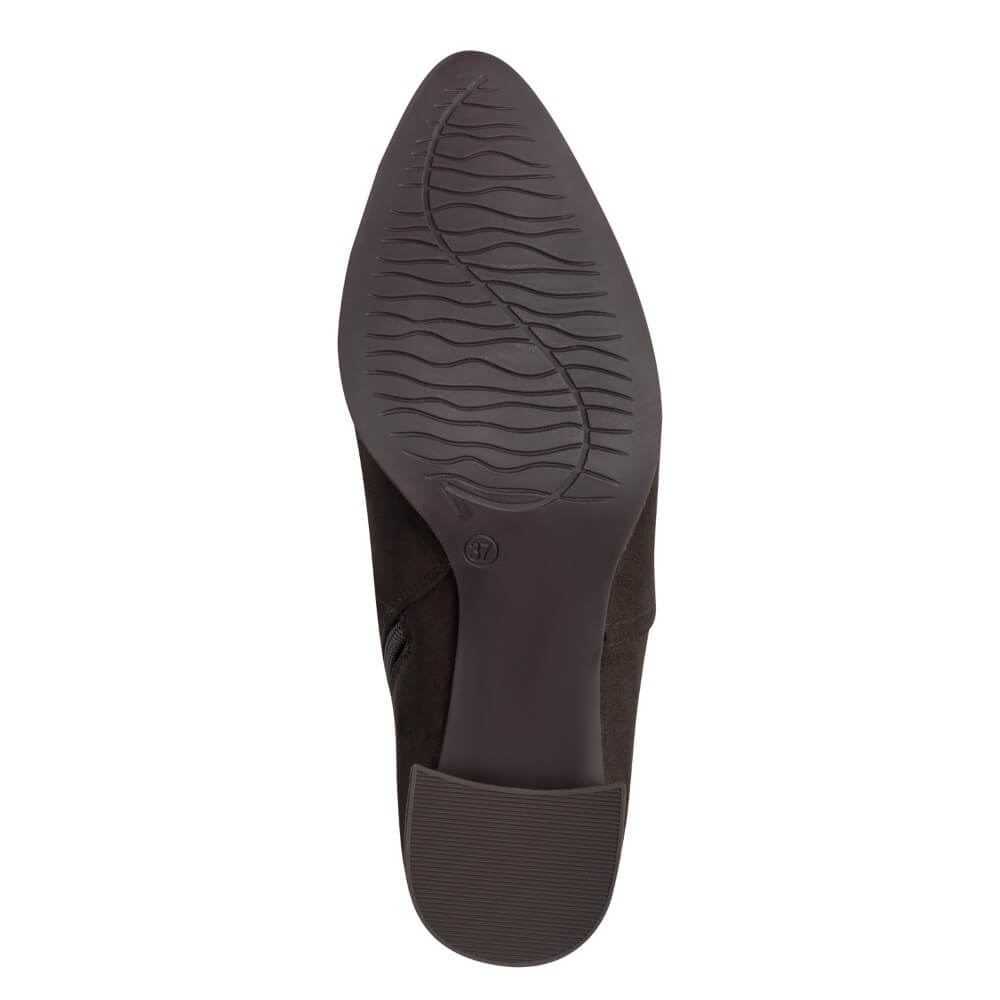 Marco Tozzi 2-25392 Vegan Mocca Brown Sock Boot