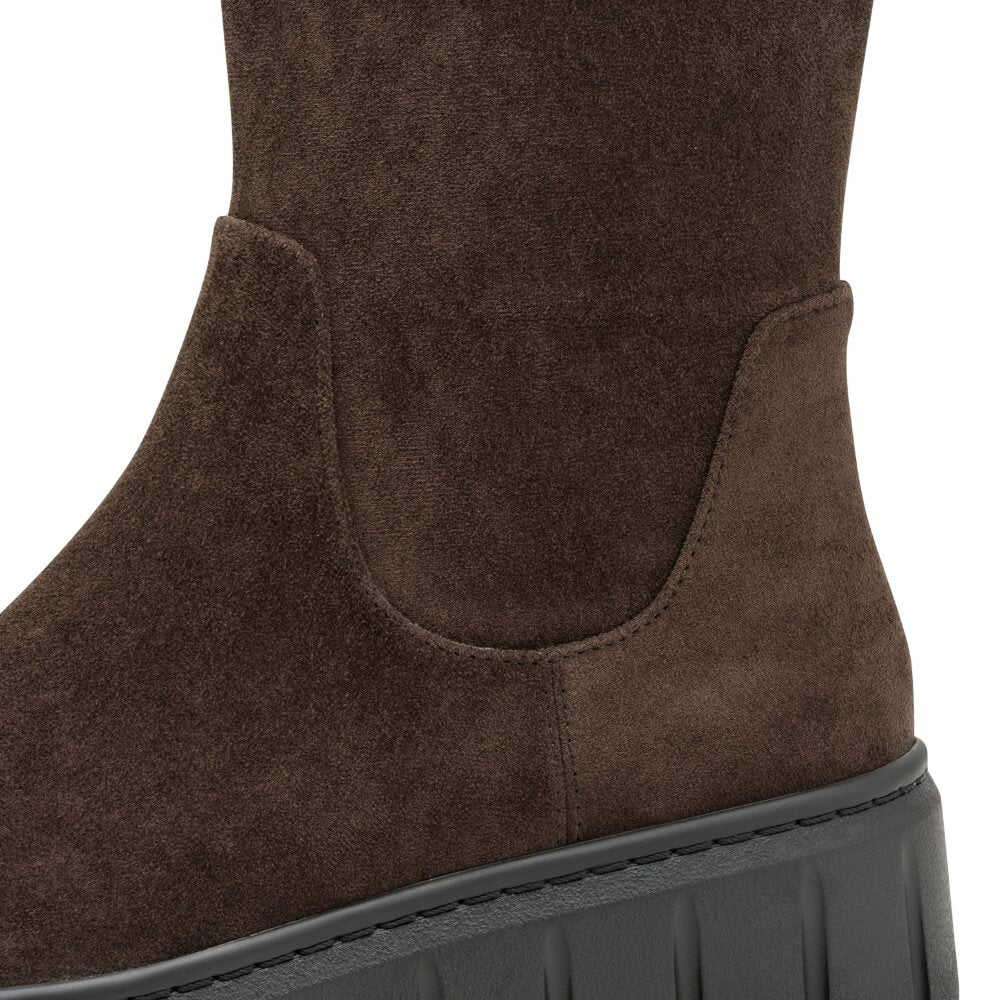 Marco Tozzi 2-25473 Vegan Boot Mocca Brown Suede