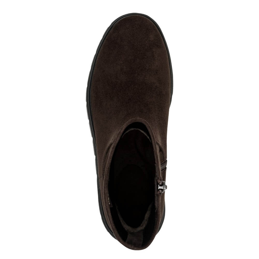 Marco Tozzi 2-25473 Vegan Boot Mocca Brown Suede