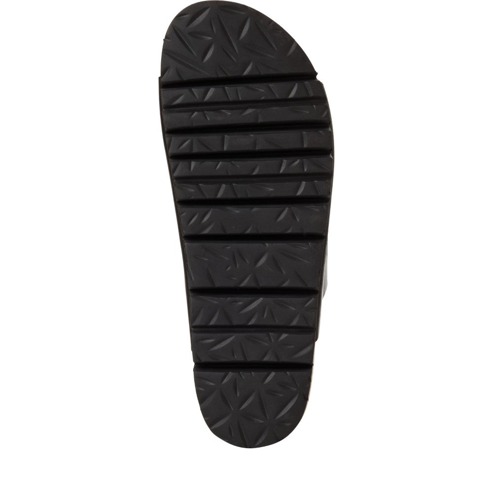 Marco Tozzi Leather Slider 2-27400-BLACK