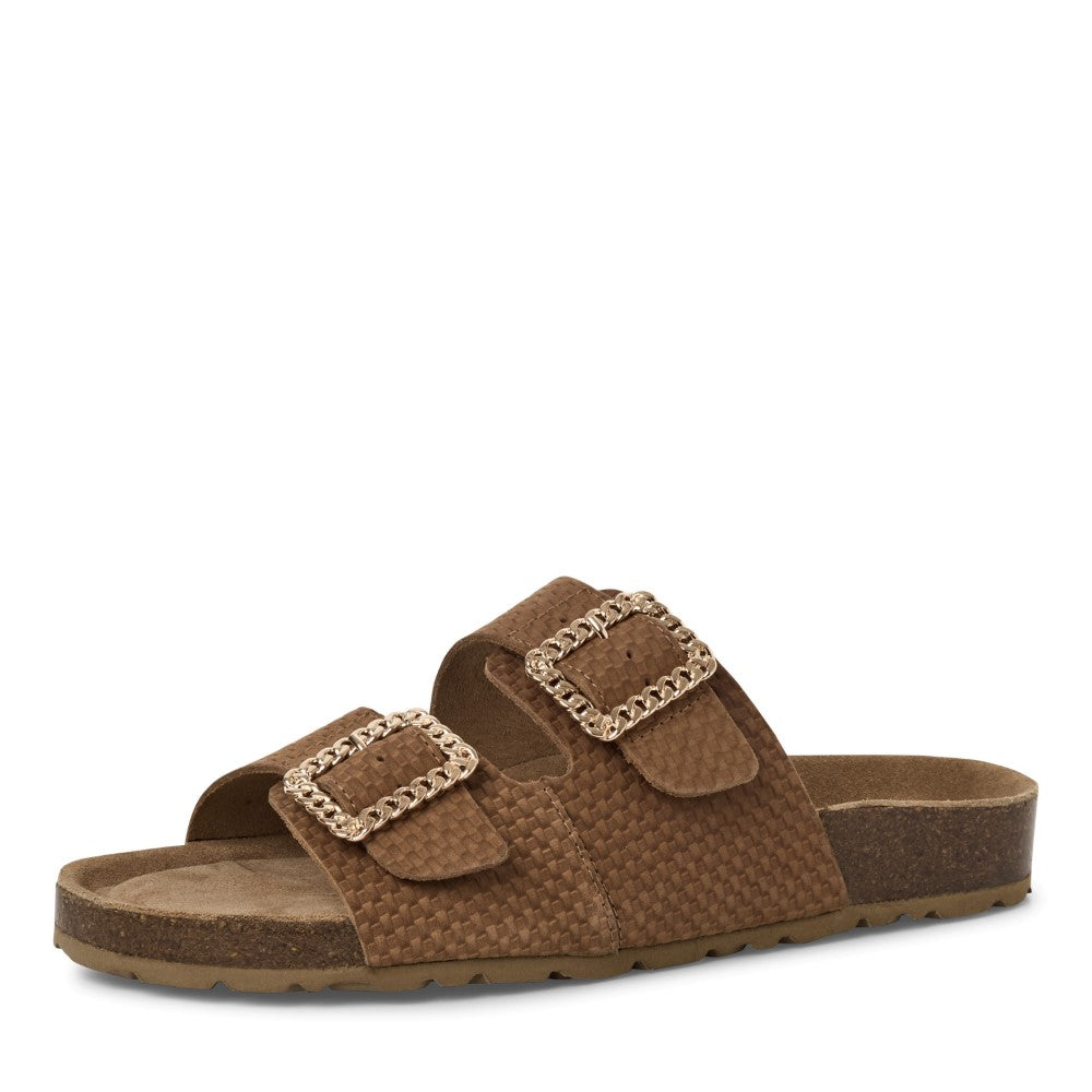 Marco Tozzi Slider 2-27405 Cognac Suede