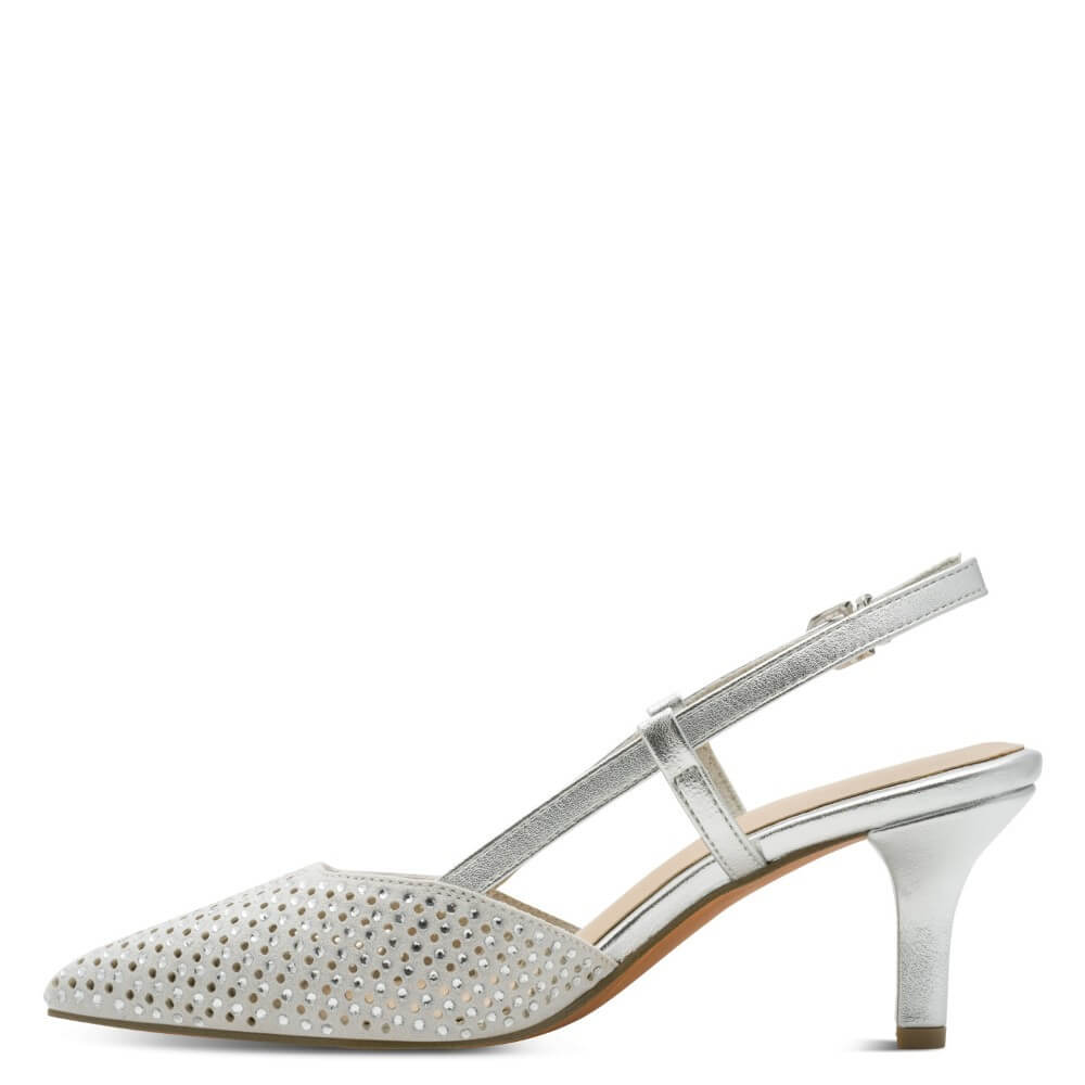 Marco Tozzi 2-29667 Slingback Silver