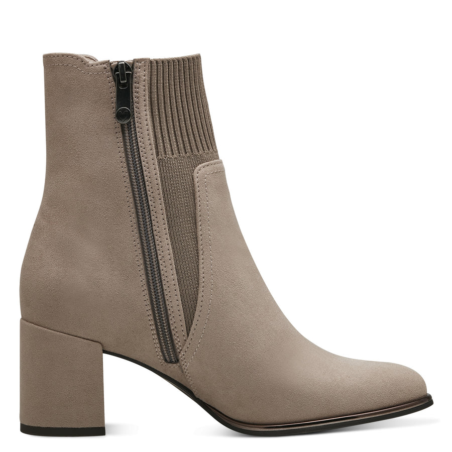Marco Tozzi Sock Boot 2-25392-TAUPE