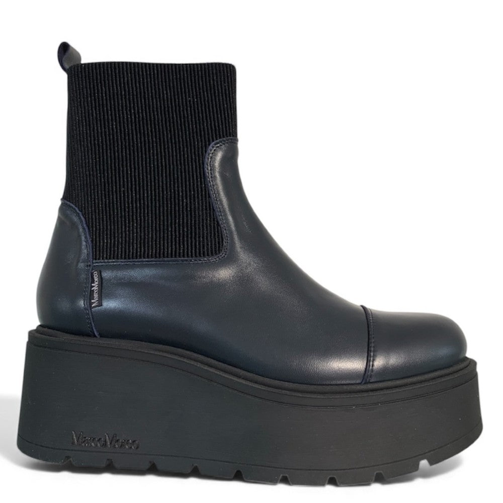 Navy Marco Moreo Vale Brenda A132 The slip-on ankle boot