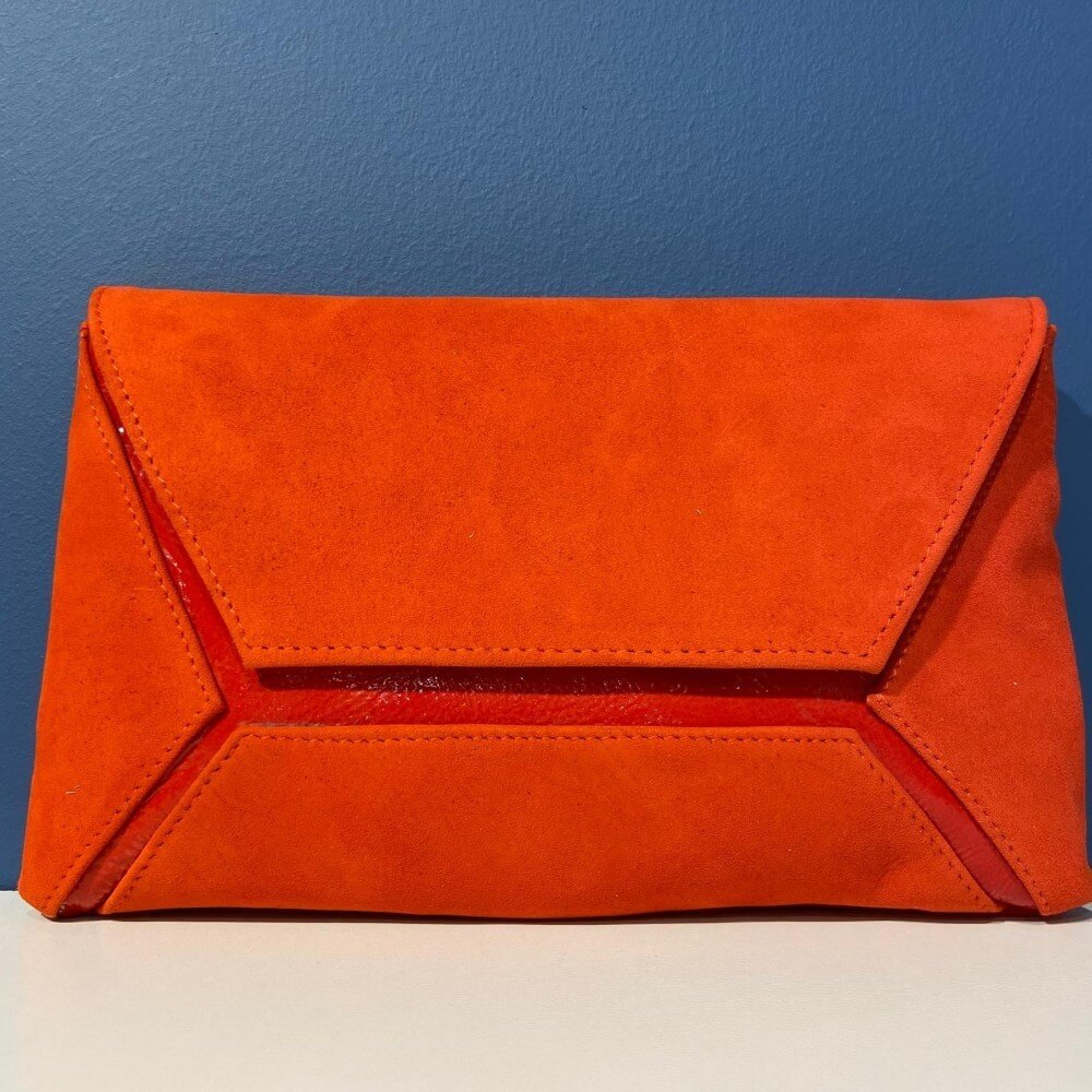 Marian Lips Red Clutch bag 