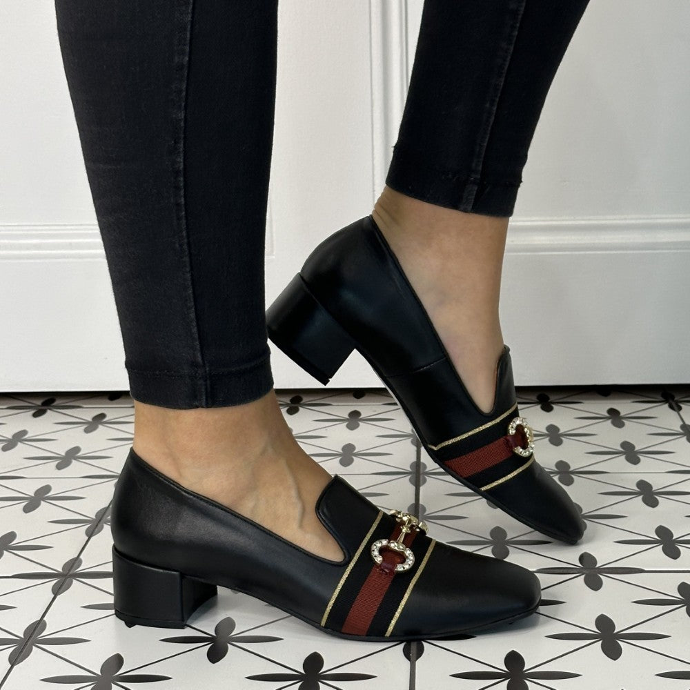 Marian Leather Loafers 8308 Black