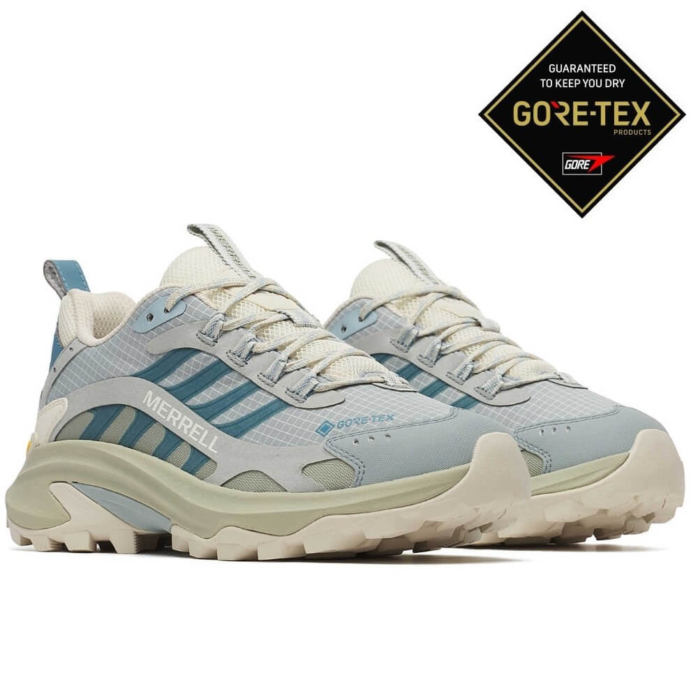 Merrell Moab Speed 2 Gore-Tex Hiking Shoes Calcite Green
