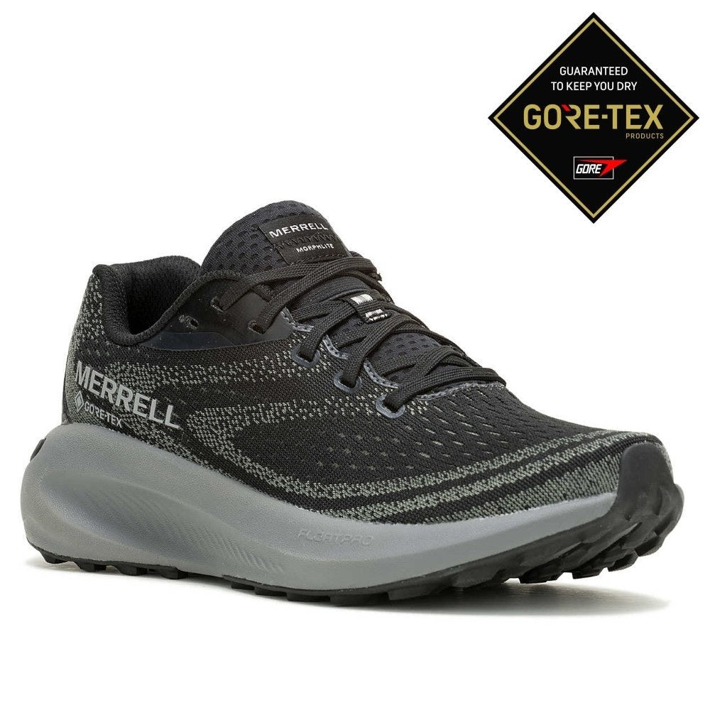 Merrell Morphlite Gore-Tex Walking Shoe Black Charcoal