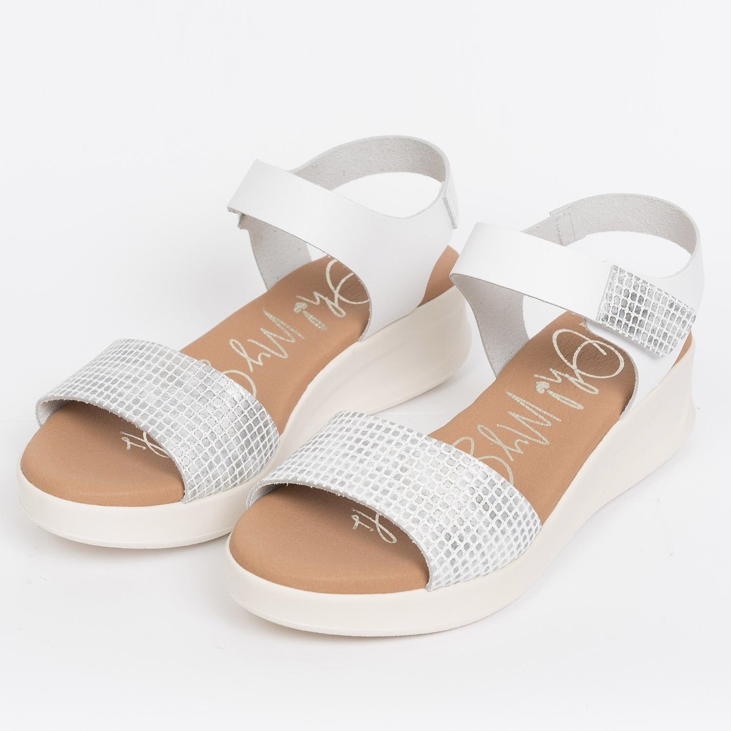 Oh! My Sandals Elena 5187-WHITE