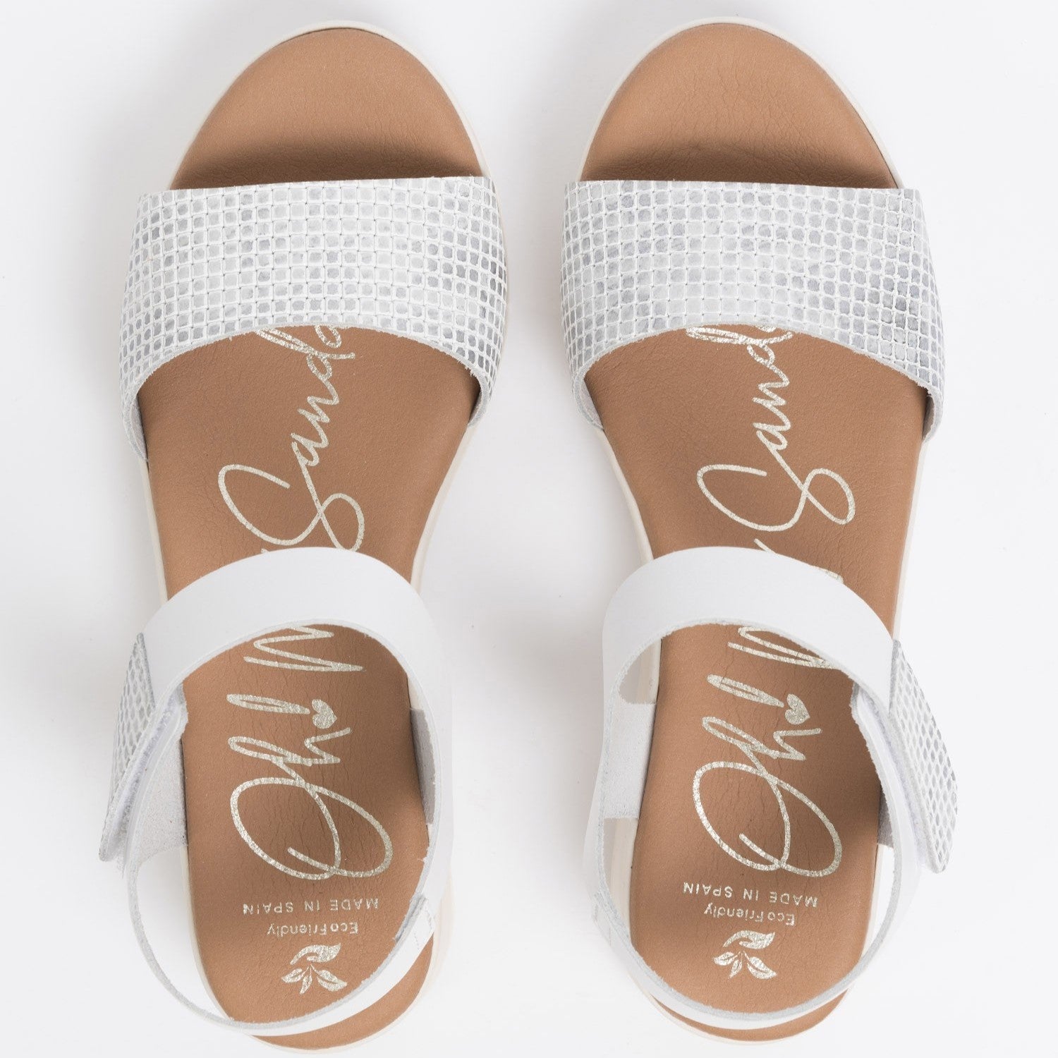 Oh! My Sandals Elena 5187-WHITE