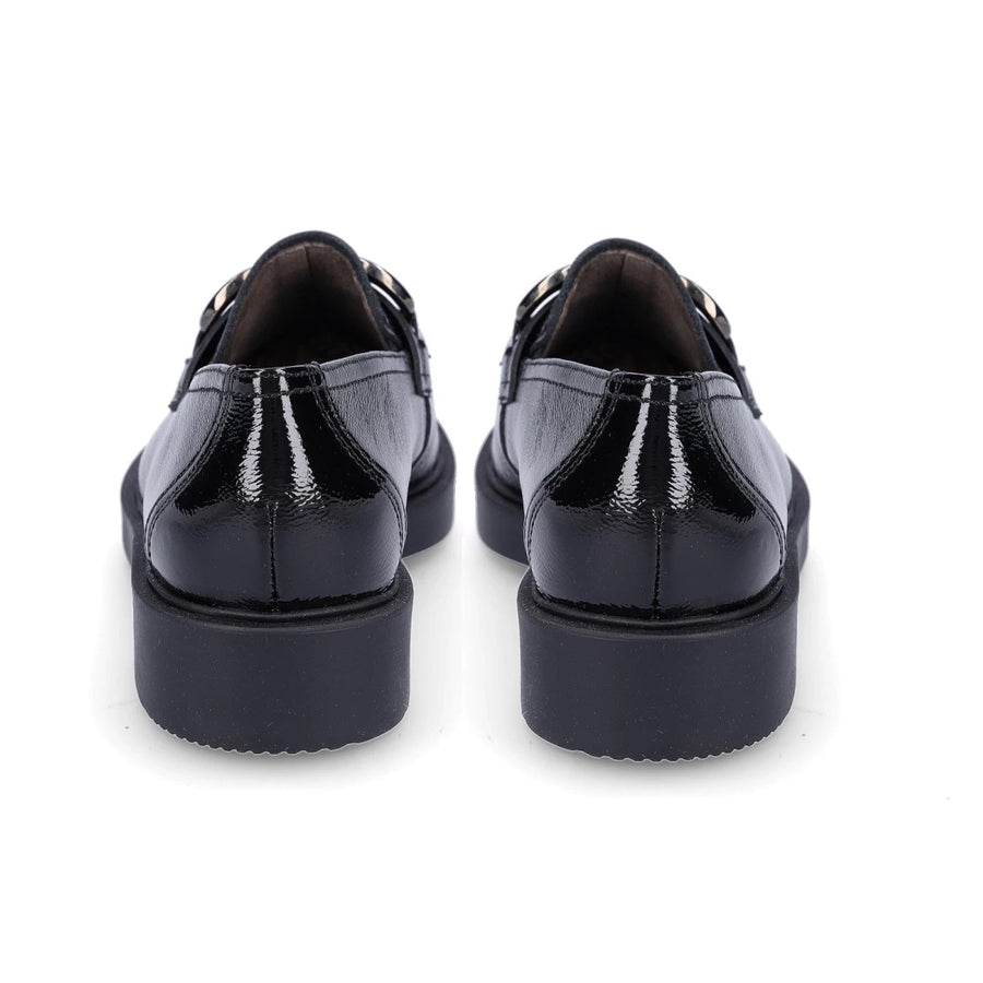 PAUL GREEN 1008 Chunky Loafer-BLACK PATENT